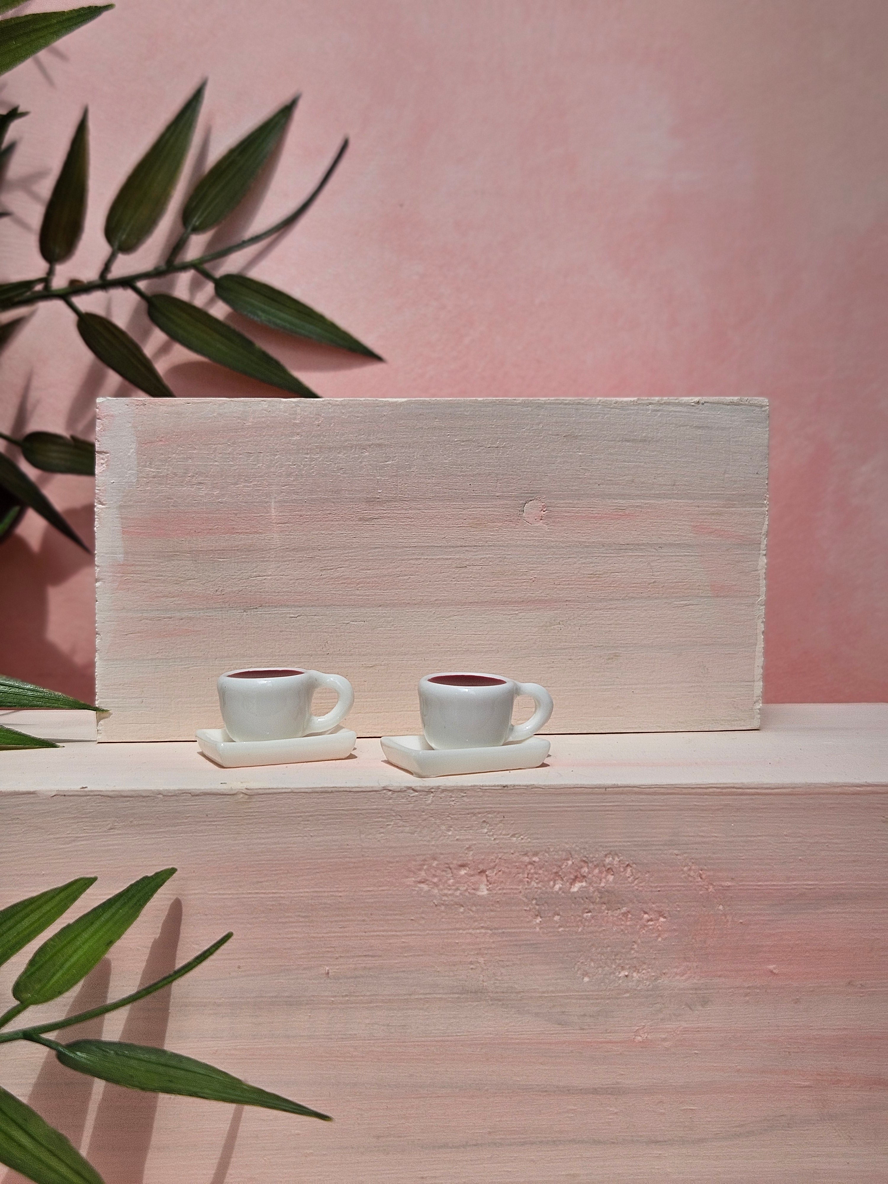 Coffee Mugs with Square Saucer - 33