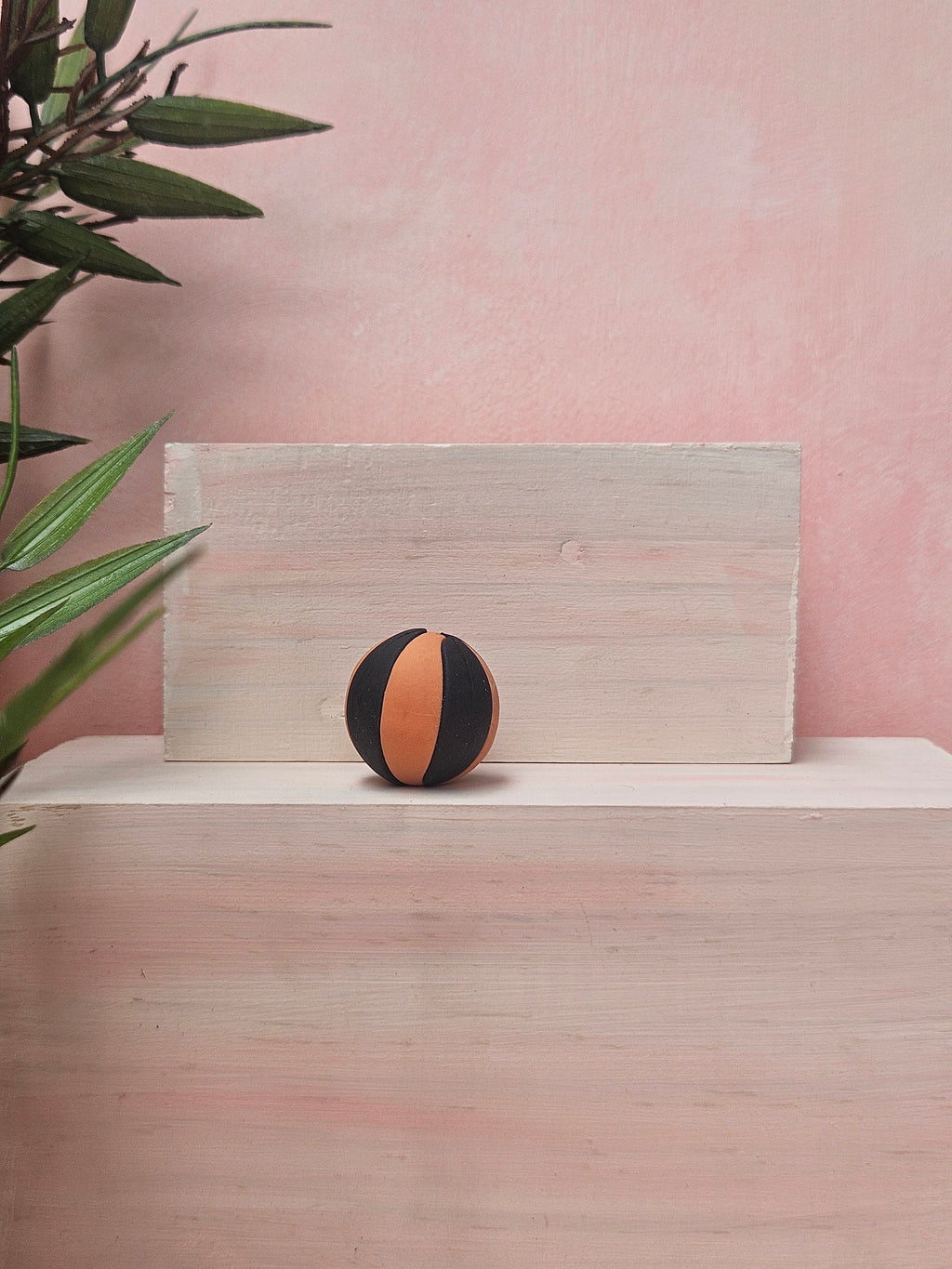 "Handmade miniature basketball dollhouse sports accessory"