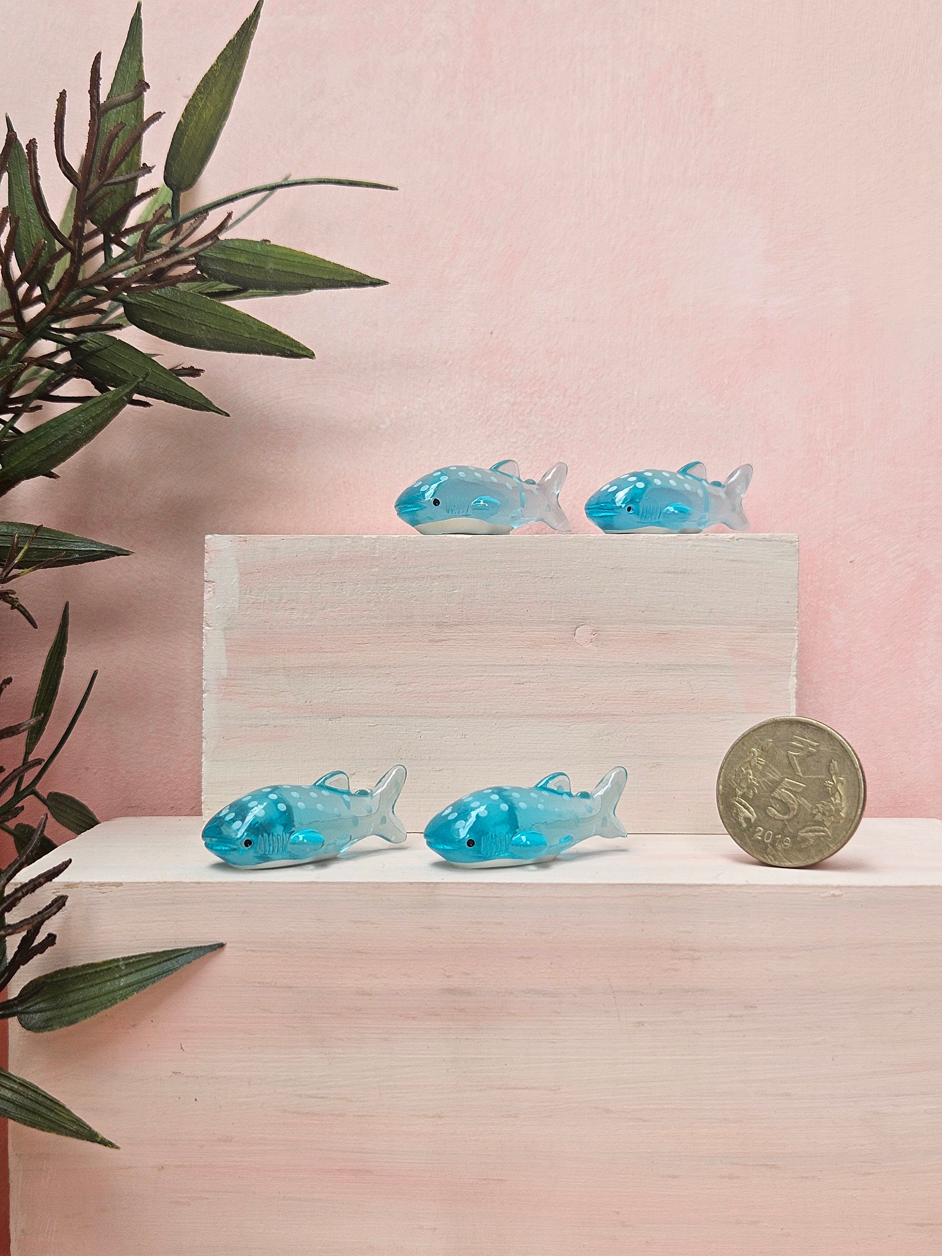 "Handmade miniature fish crafted in India. Perfect dollhouse accessory, collectible for hobbyists, and a unique gift for miniature lovers."