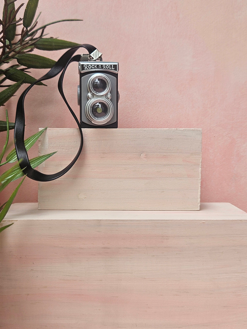 "Handmade miniature retro camera dollhouse vintage accessory"